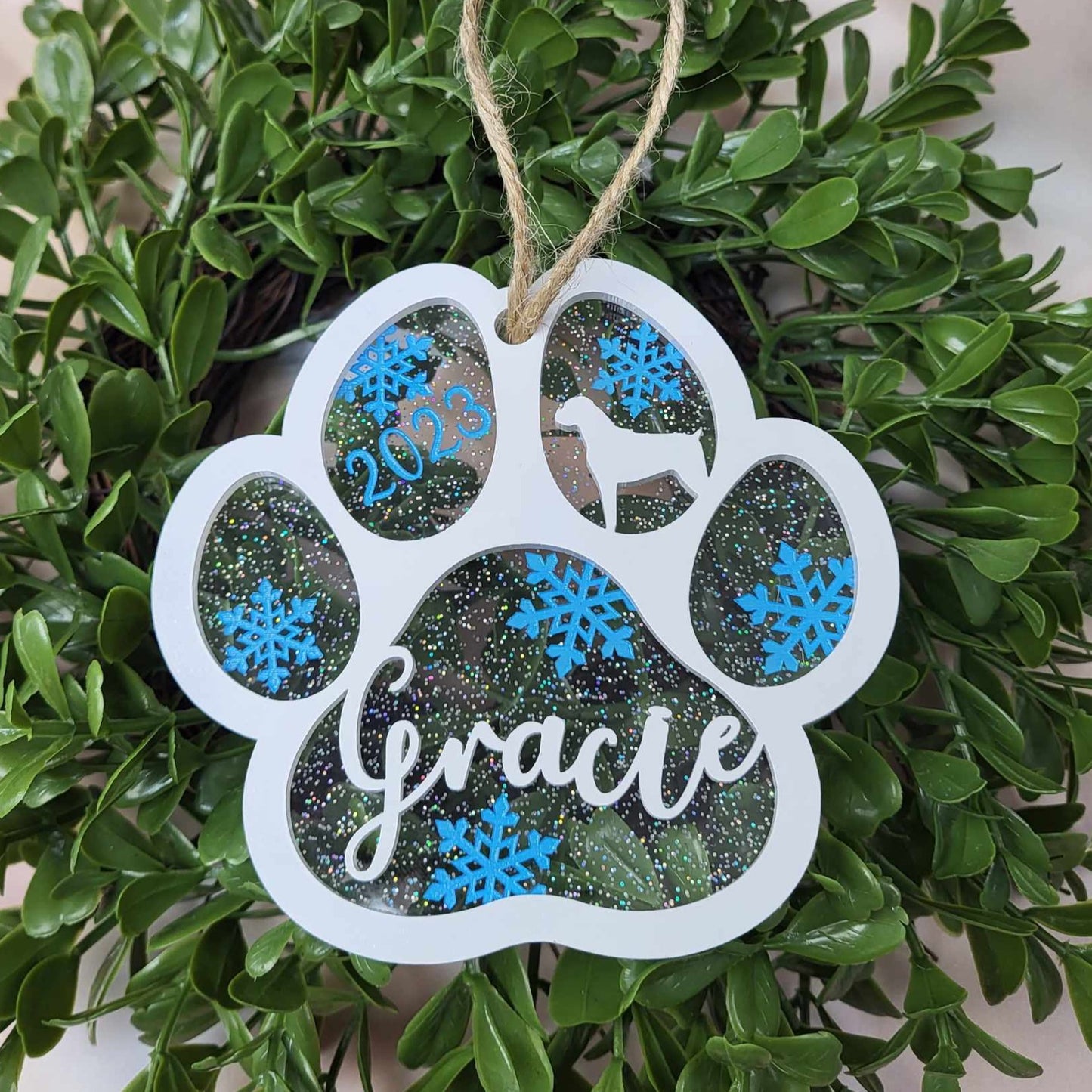 Personalized Dog Breed and Cat Ornaments