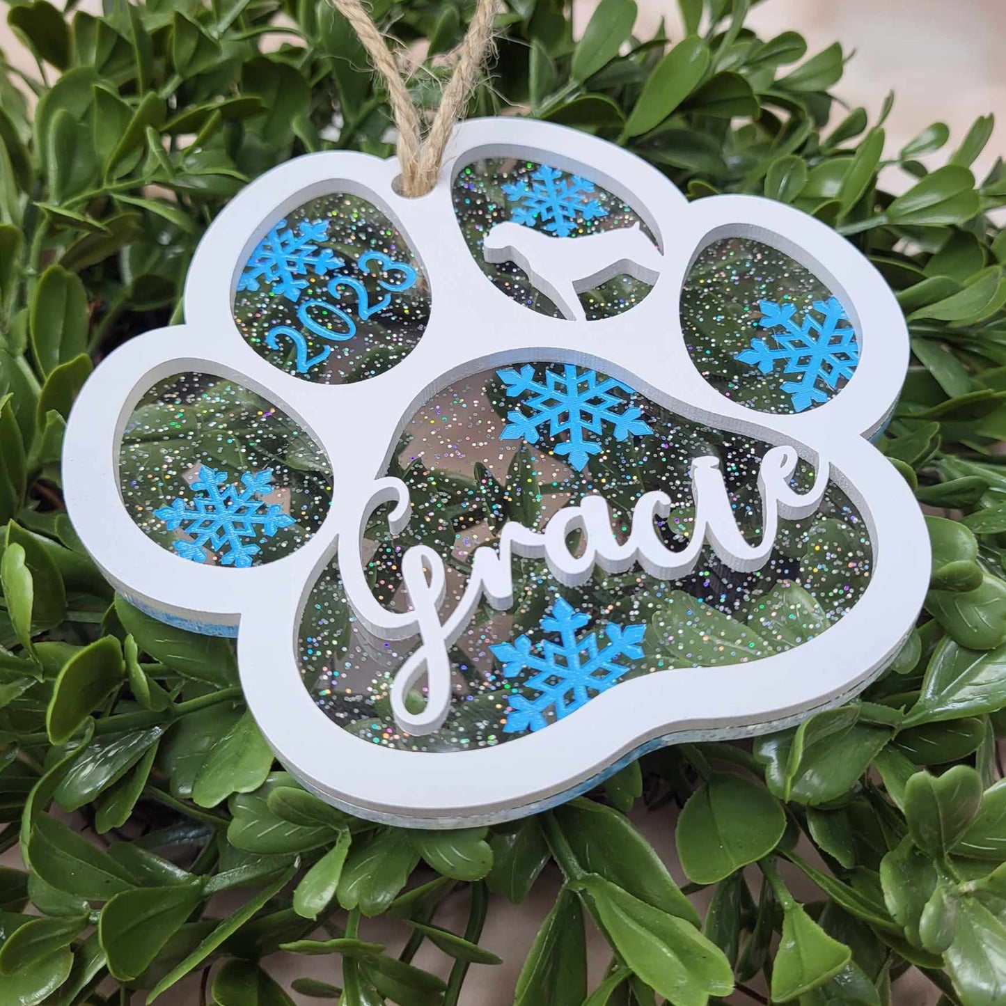 Personalized Dog Breed and Cat Ornaments