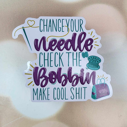 Sewing Checklist Sticker