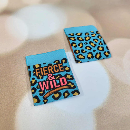 Fierce and Wild Sew in Tag Collection