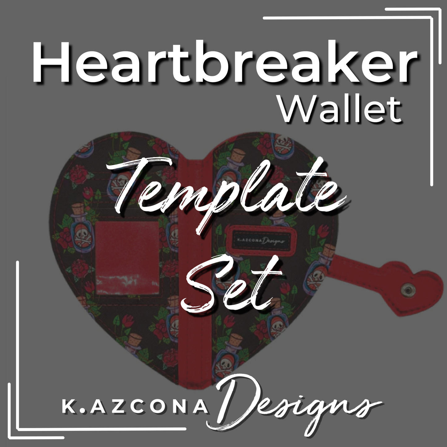 Heartbreaker Wallet Acrylic Template Set