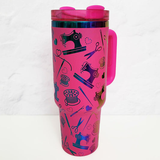 Rainbow Sewing Essentials 40oz Tumbler