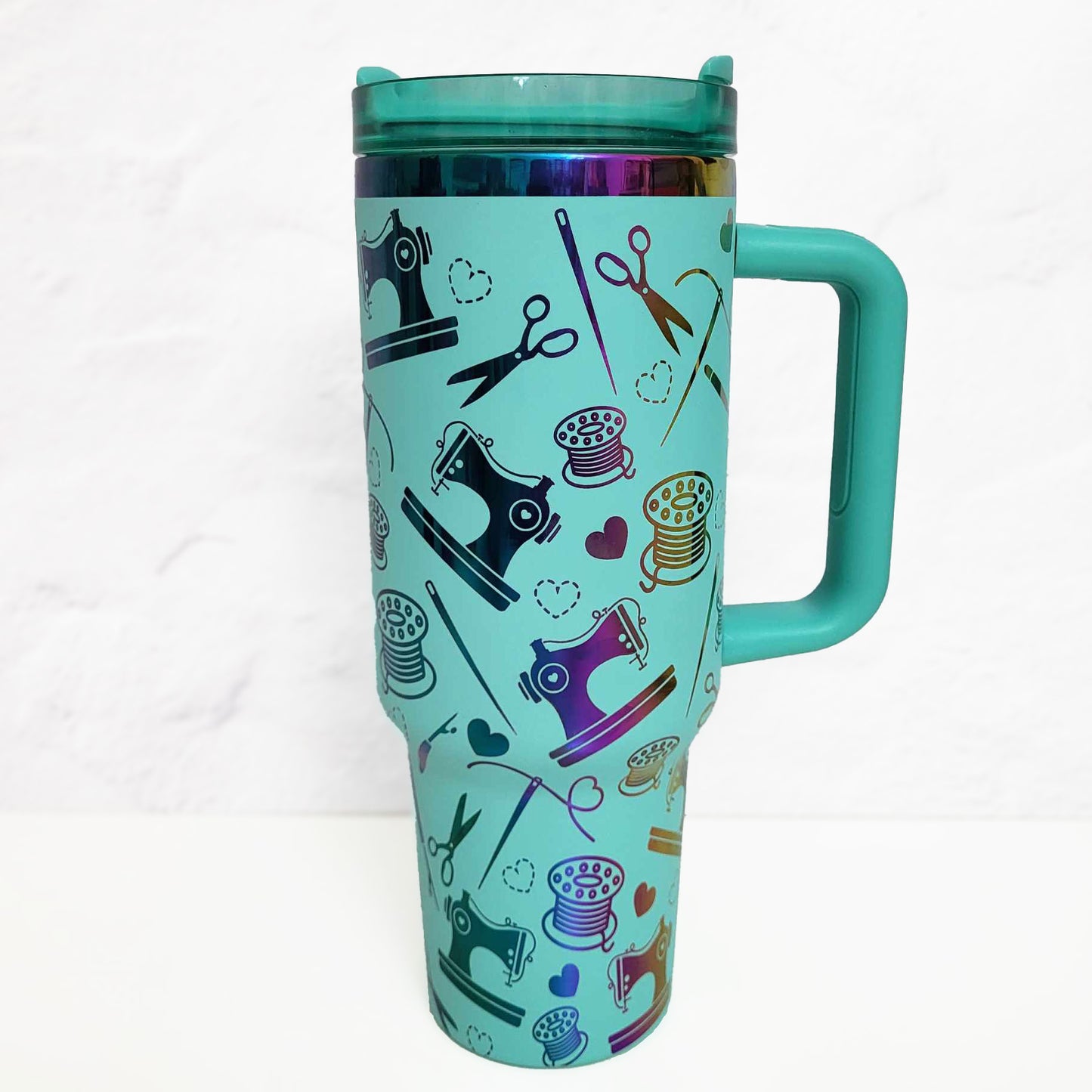 Rainbow Sewing Essentials 40oz Tumbler