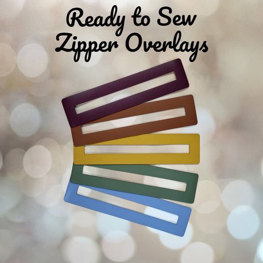 Ready to Sew Zipper Overlays