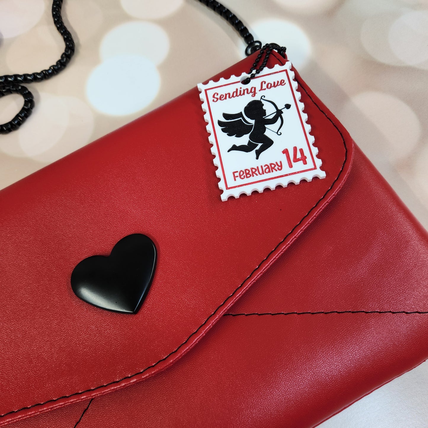 Acrylic Cupid Keychain