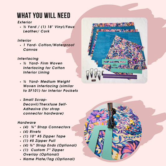 The FUNdamental Tote- PDF Sewing Pattern