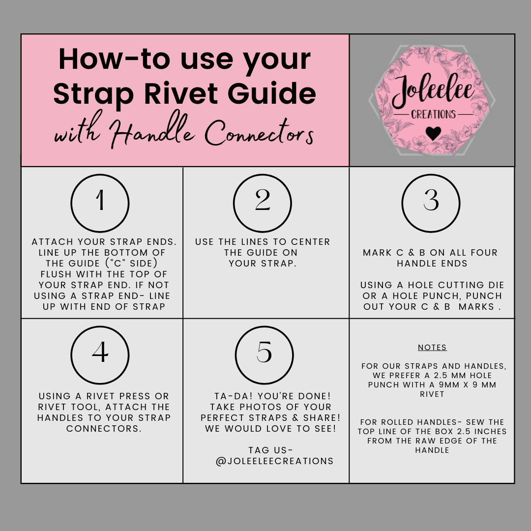 Strap Rivet Guide