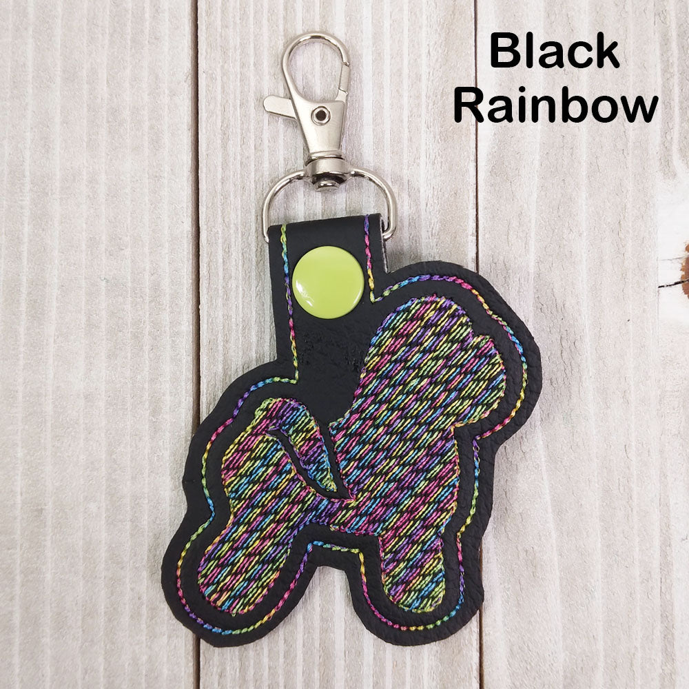 Bichon Key Fob