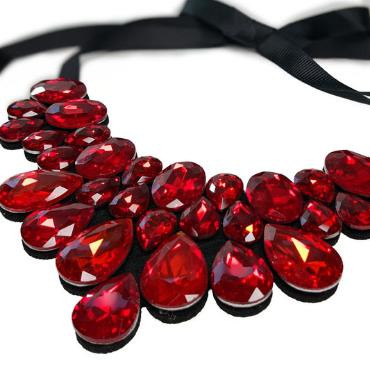 Red Simple Pet Necklace