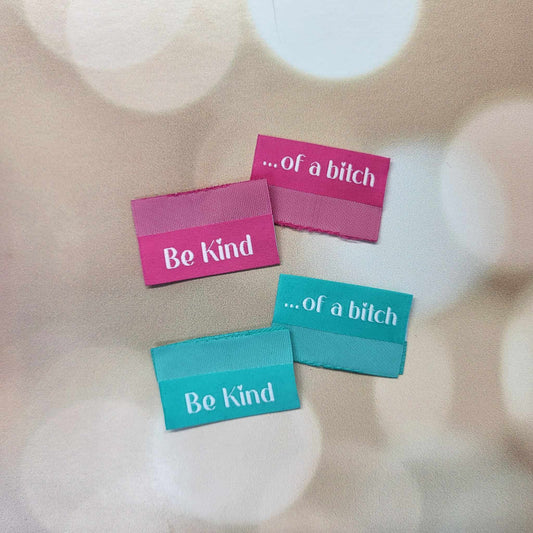Be Kind NSFW Sew in Tag
