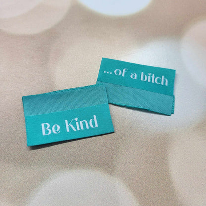 Be Kind NSFW Sew in Tag