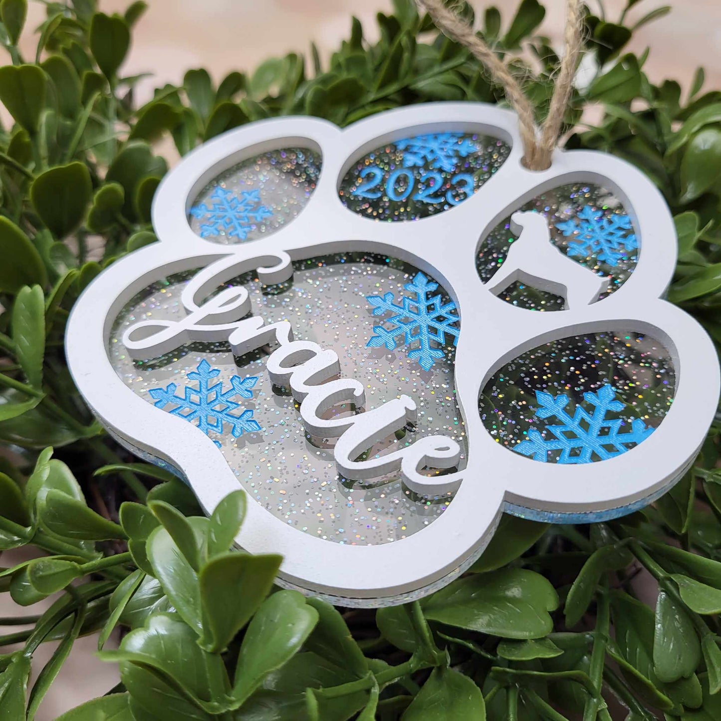 Personalized Dog Breed and Cat Ornaments
