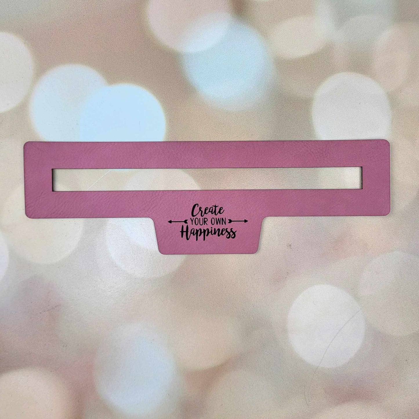 Create Your Own Happiness Zipper Overlay