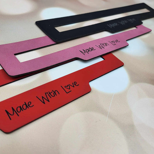 Made with Love Zipper Overlay
