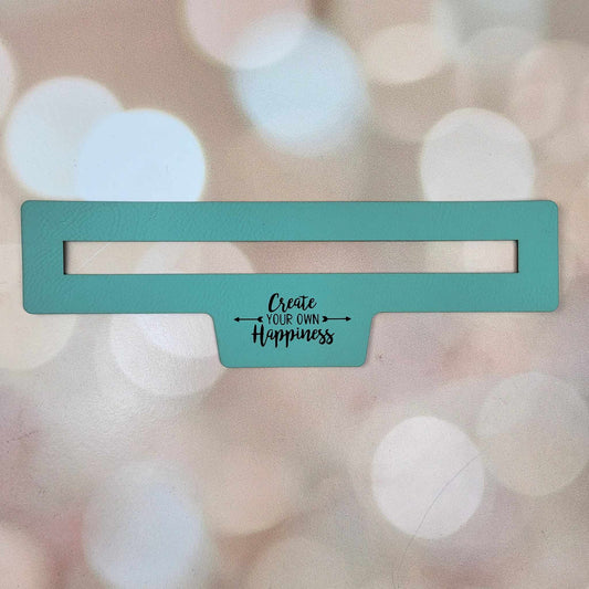 Create Your Own Happiness Zipper Overlay