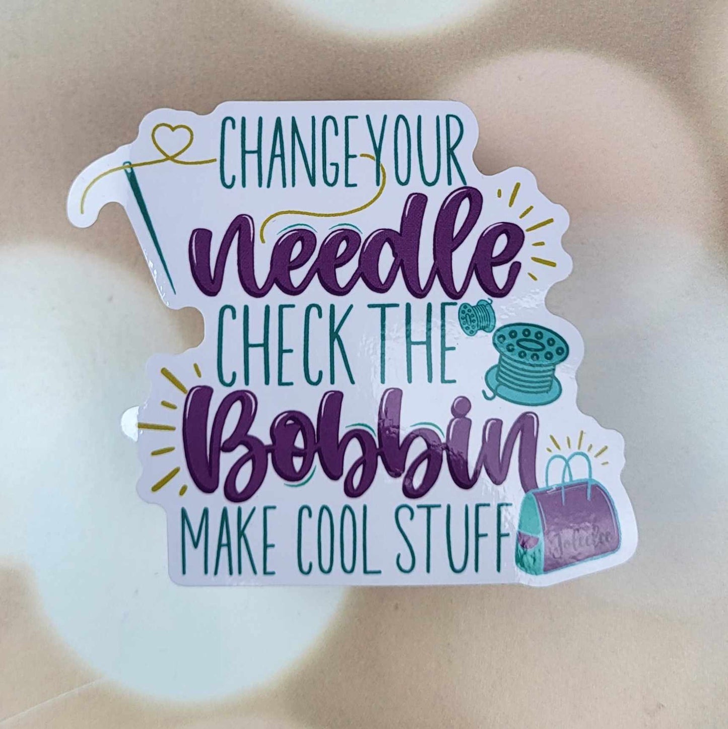 Sewing Checklist Sticker