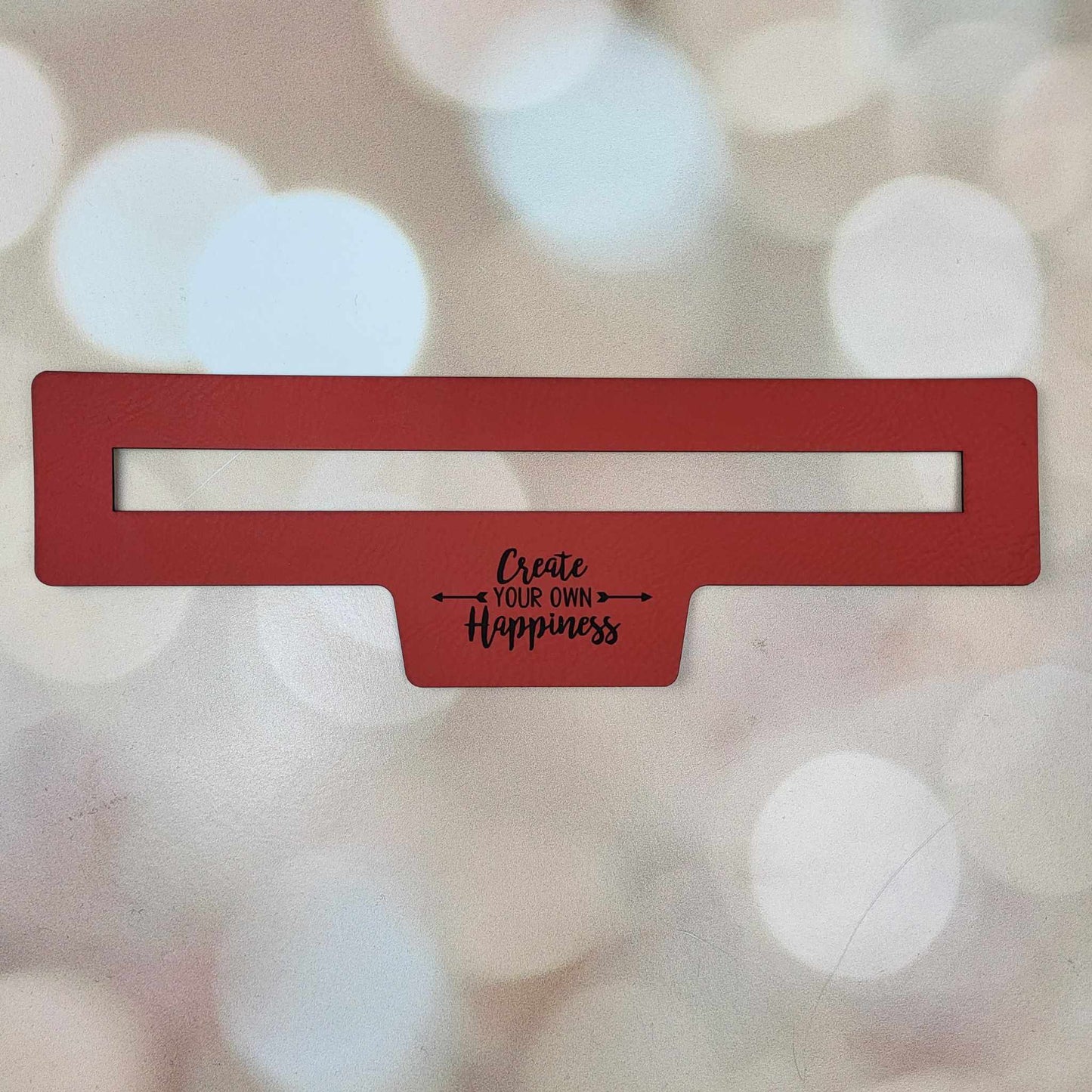 Create Your Own Happiness Zipper Overlay