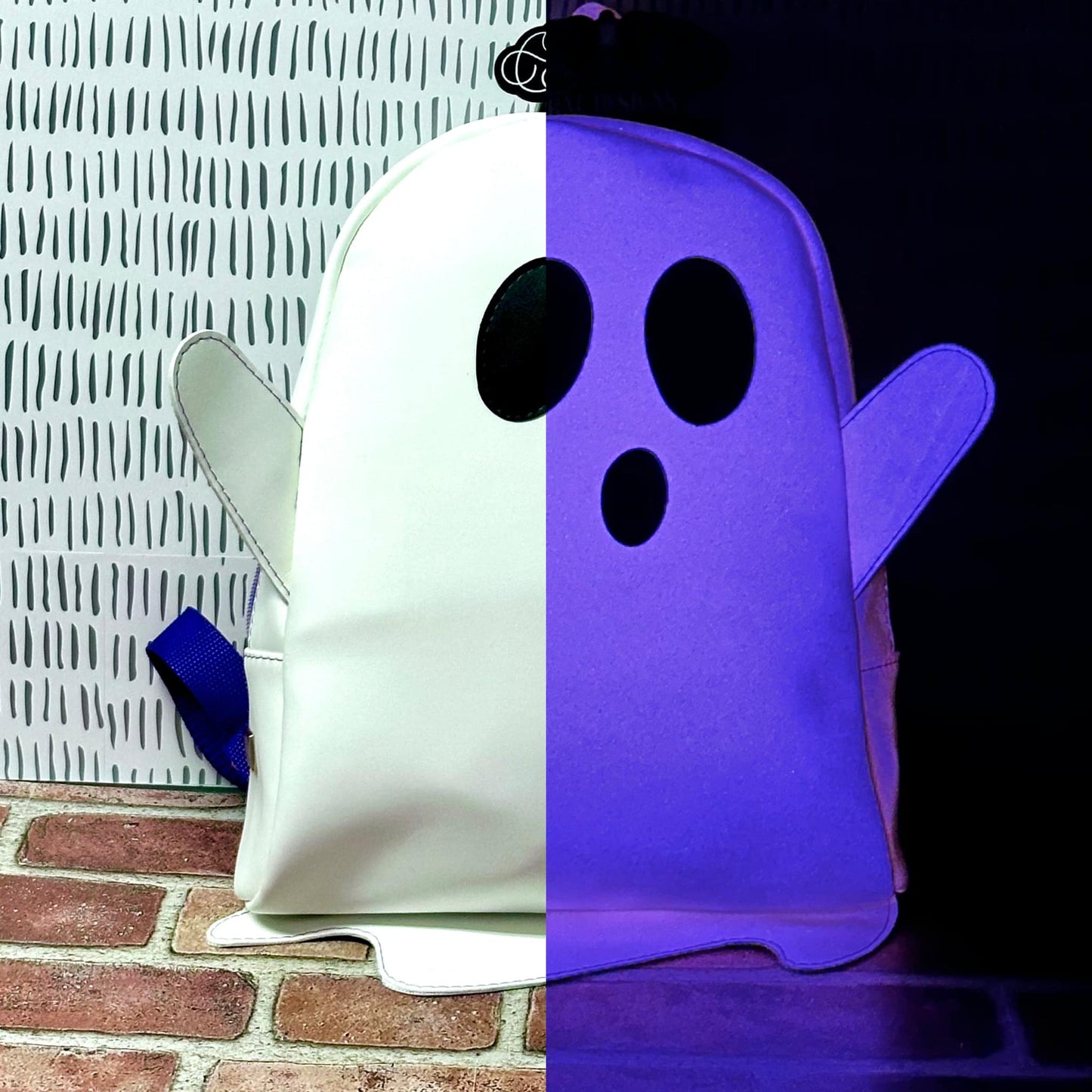 HEY Boo! Ghost Add-On for the Lesiah Mini Backpack- PDF Sewing Pattern