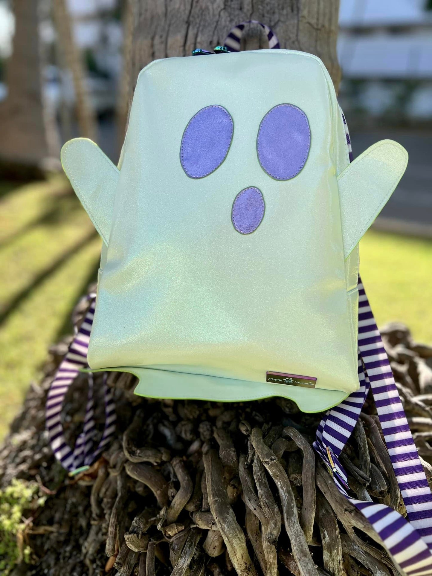 HEY Boo! Ghost Add-On for the Lesiah Mini Backpack- PDF Sewing Pattern