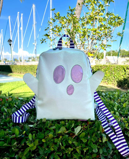 HEY Boo! Ghost Add-On for the Lesiah Mini Backpack- PDF Sewing Pattern