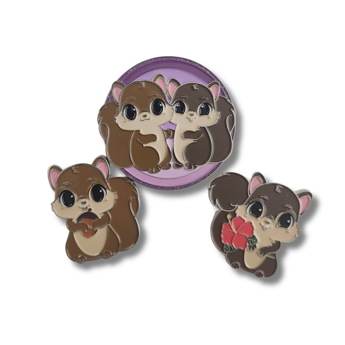 Honey & Matilda Squirrel Magnets