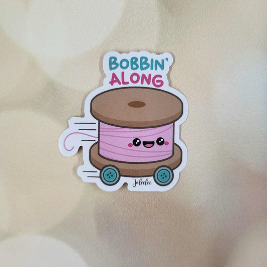 Bobbin Along Sticker