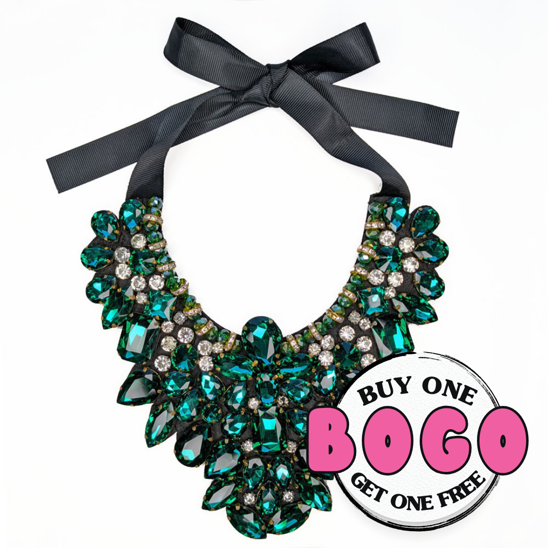Green Pet Necklace