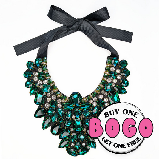 Green Pet Necklace