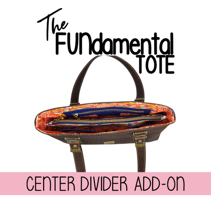 The FUNdamental Tote- PDF Sewing Pattern