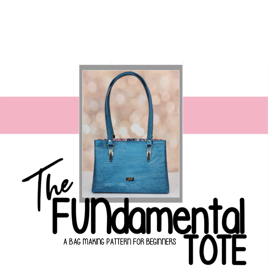 The FUNdamental Tote- PDF Sewing Pattern