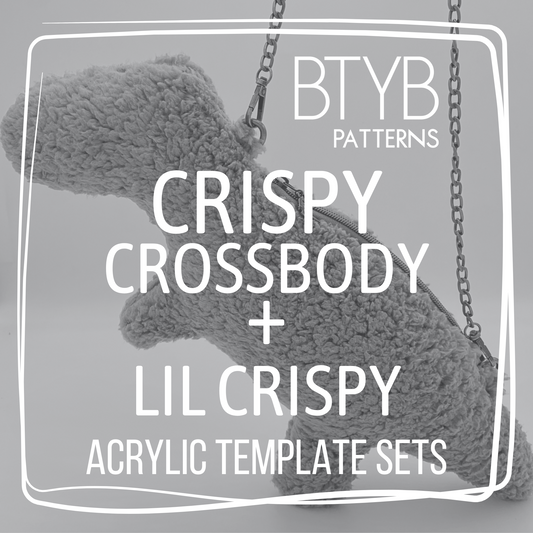 Crispy Crossbody and Lil Crispy Acrylic Template Set