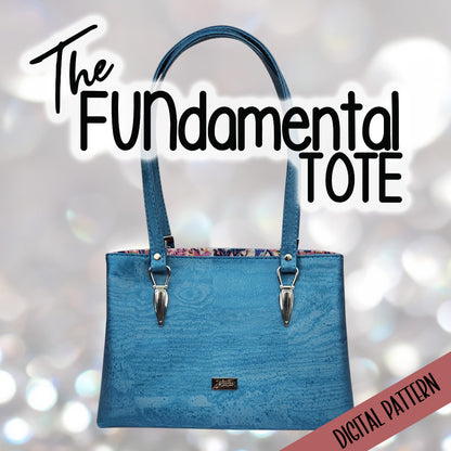 The FUNdamental Tote- PDF Sewing Pattern