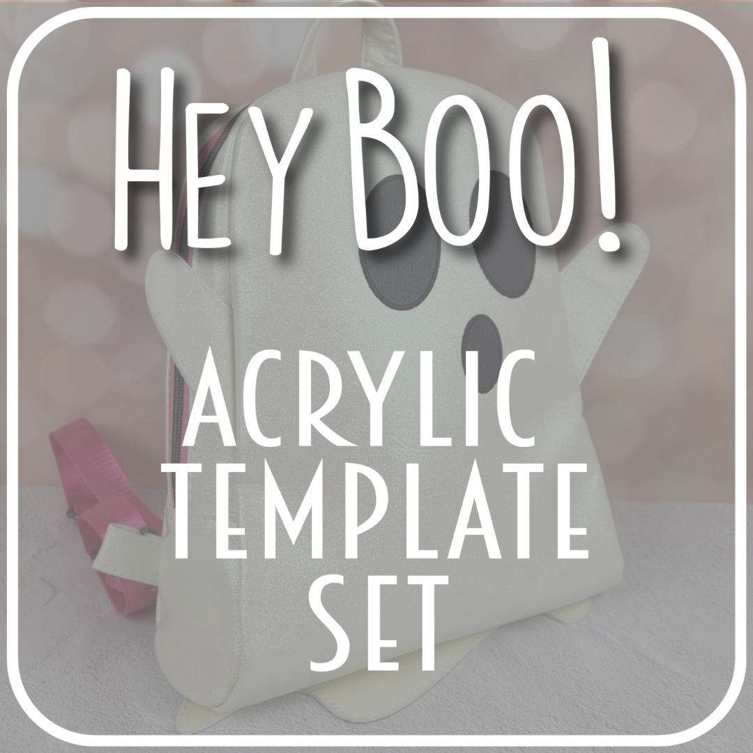 HEY Boo! Add-On ONLY Acrylic Template Set