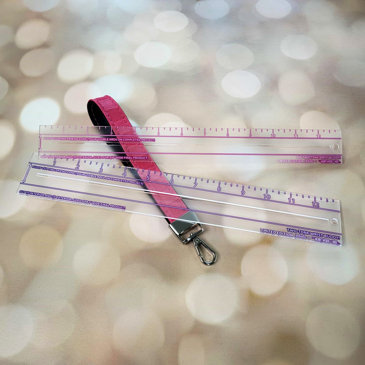 Two-Tone Wrist Buddy Acrylic Template by Heartwood + Hide x Joleelee