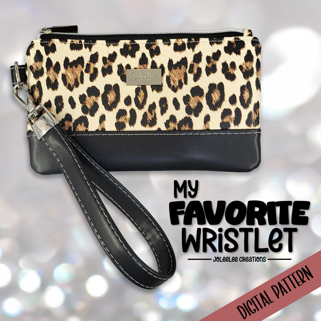 My Favorite Wristlet- PDF Sewing Pattern