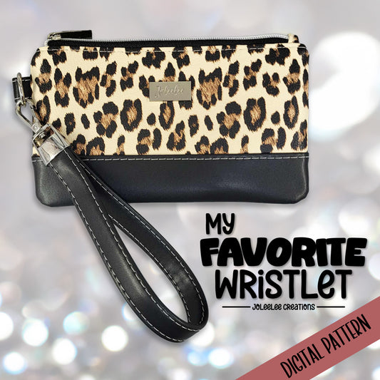 My Favorite Wristlet- PDF Sewing Pattern