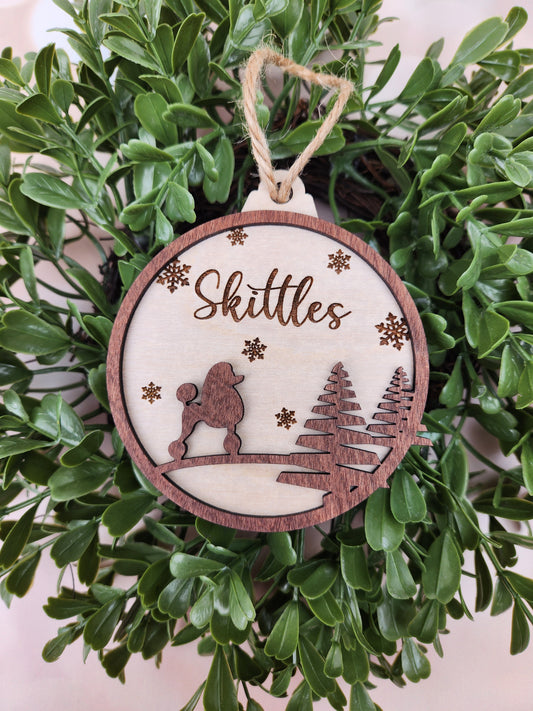 Personalized Dog Breed Ornament