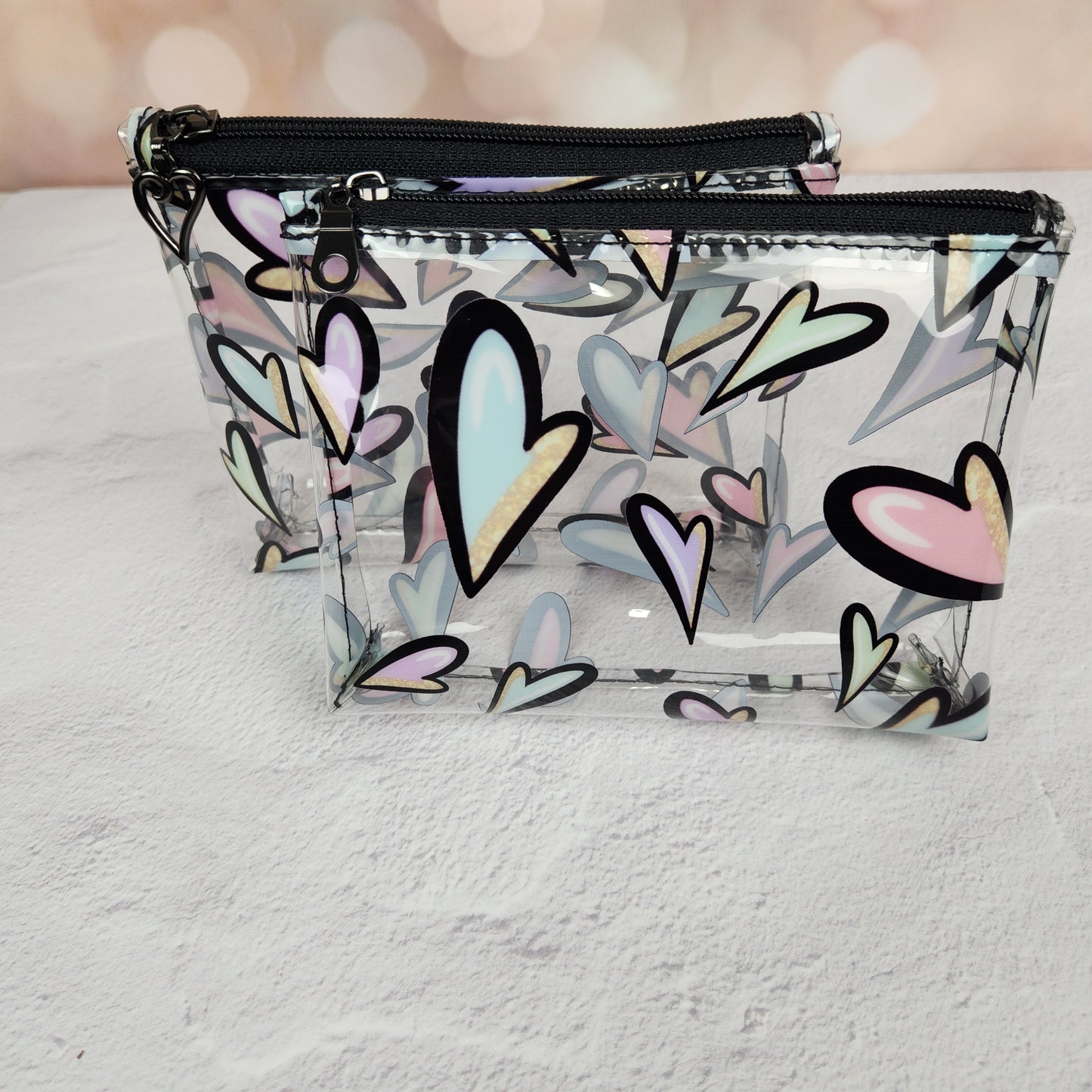 Midnight Kiss Clear Pouch