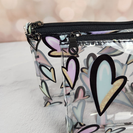Midnight Kiss Clear Pouch