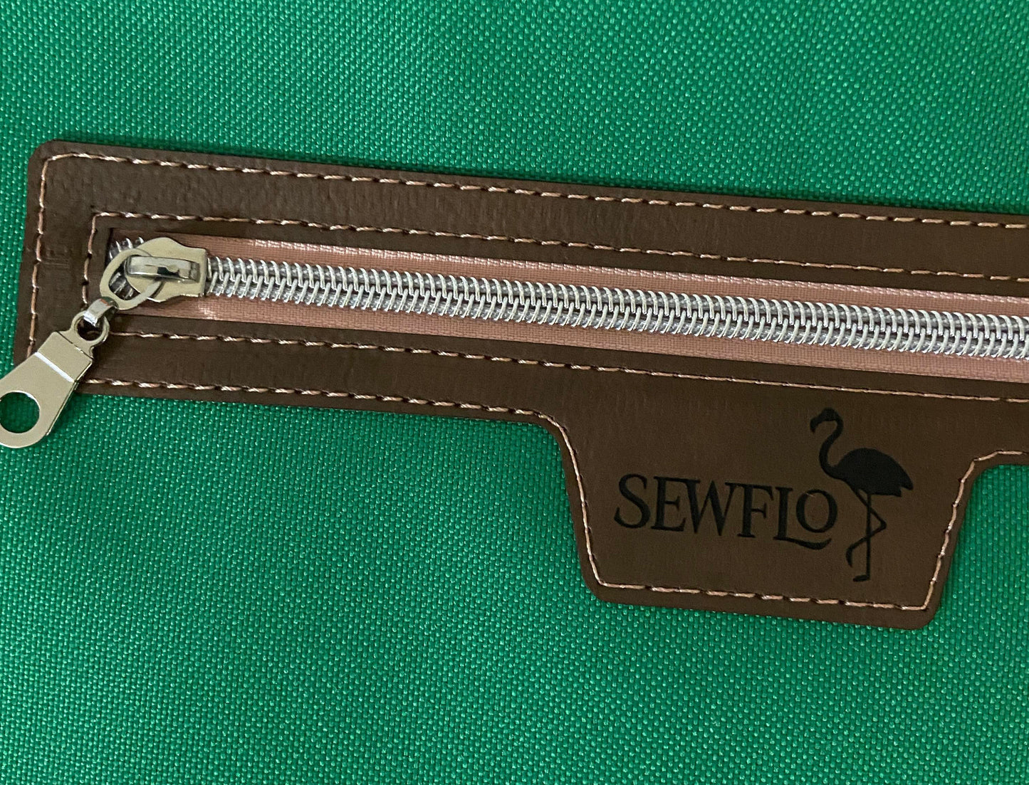 Custom Logo Zipper Overlay