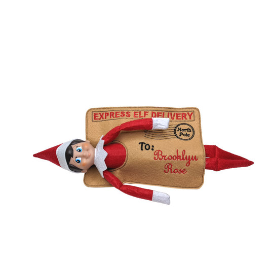 Elf Delivery Arrival and Departure Envelopes