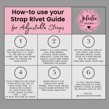 Strap Rivet Guide