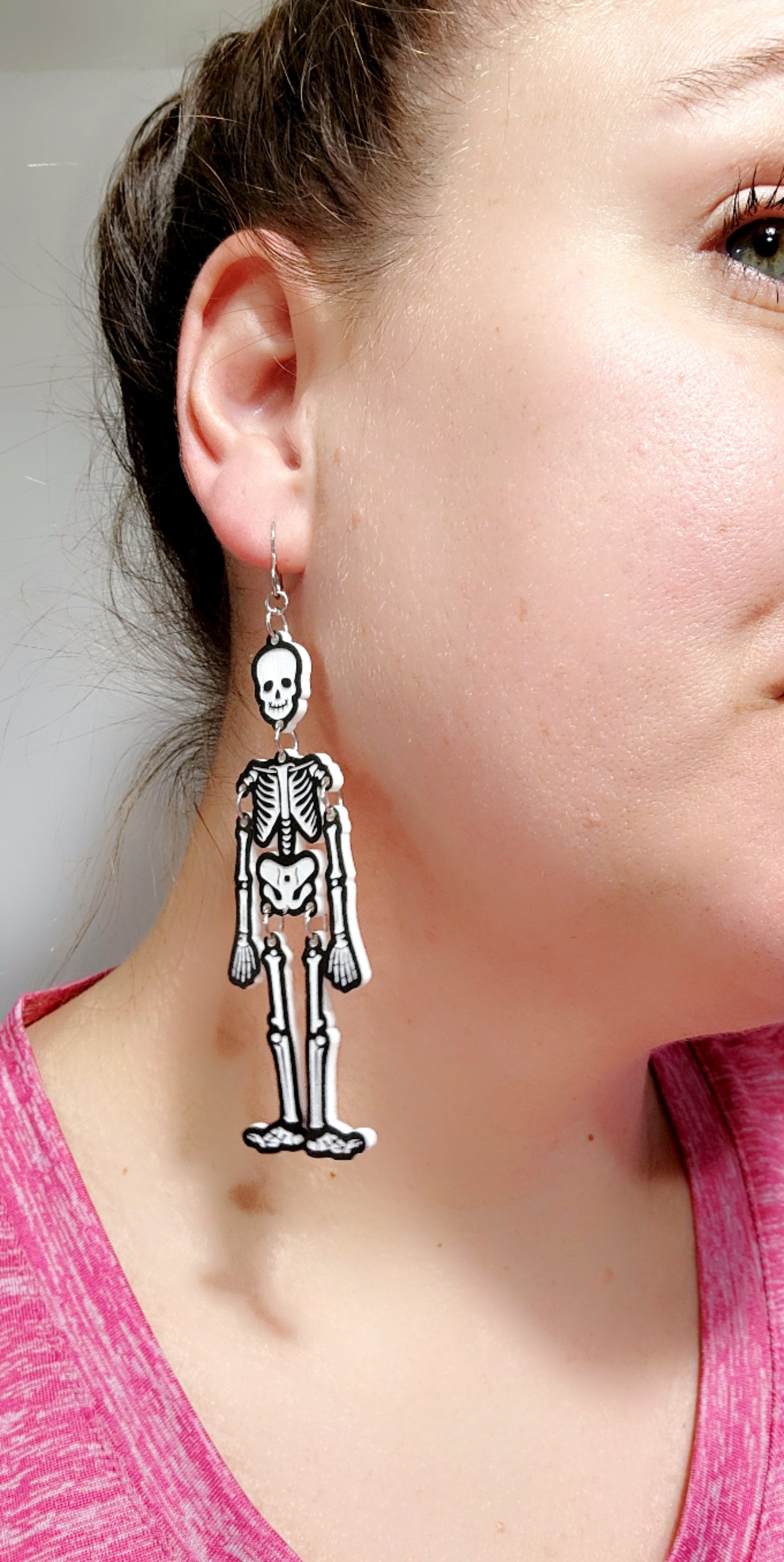 Skeleton Earrings