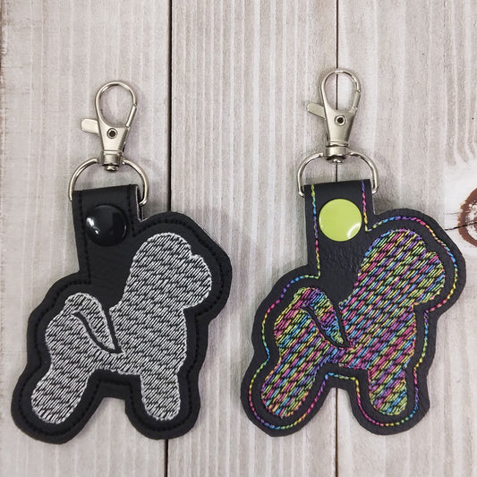 Bichon Key Fob