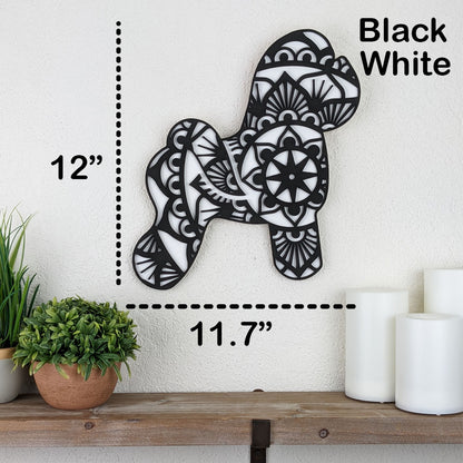 Bichon Mandala Wall Décor