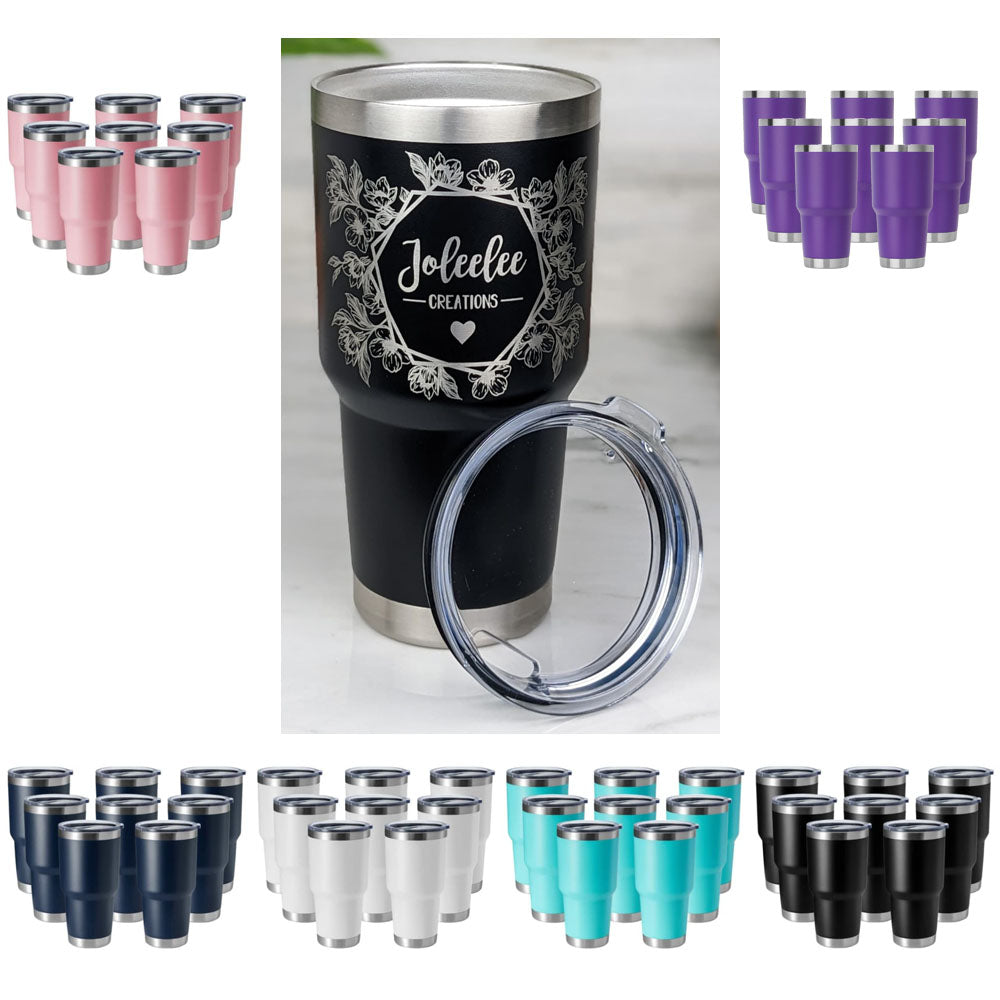 Sew Caffeinated 30oz Insulated Tumbler