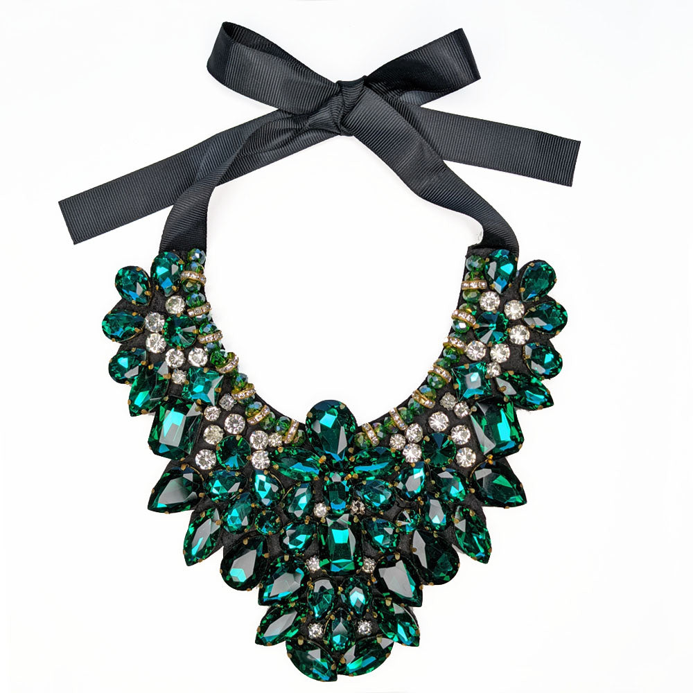 Green Pet Necklace