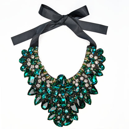Green Pet Necklace