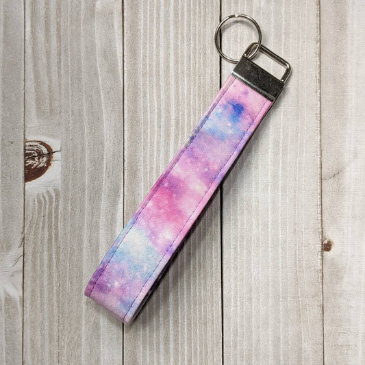 Tie Dye Galaxy Space Key Fob