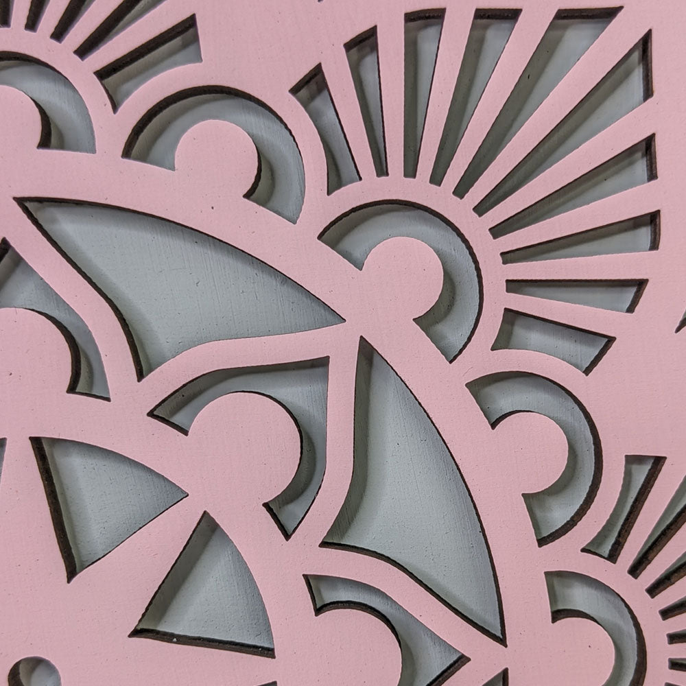 Poodle Mandala Wall Décor